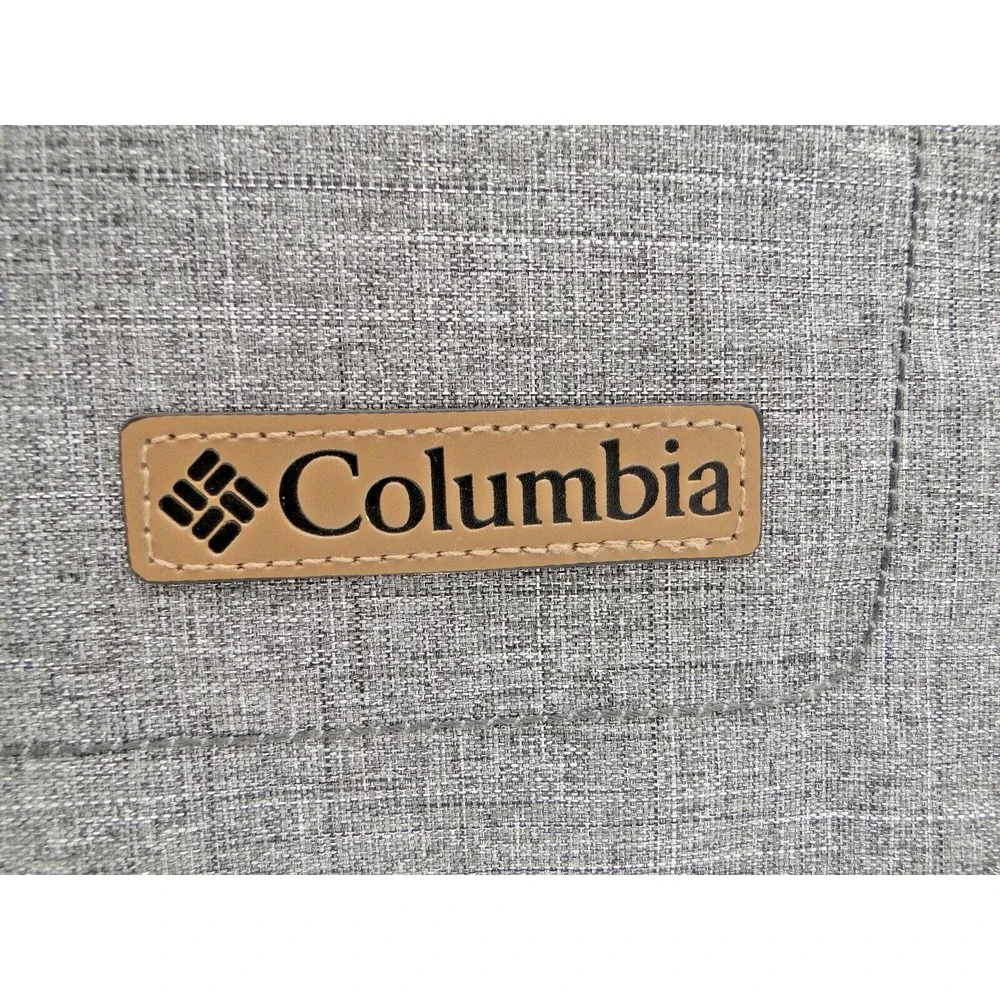 Columbia Diaper‎ Bag Vista Hills Grey w Thermal Bottle Pocket & Removeable Pad